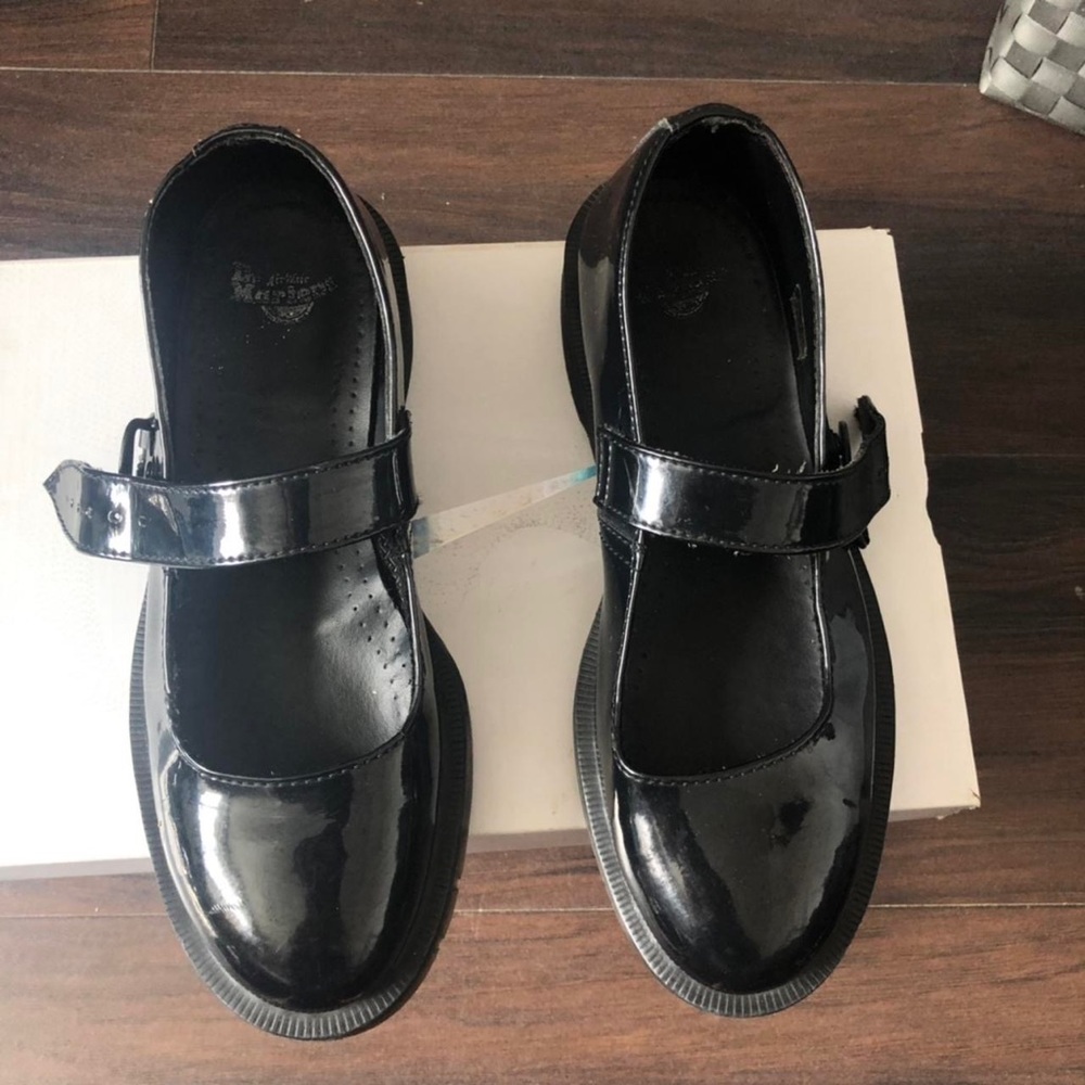 HUGE ISO!!!! dr martens Mariel Mary Janes